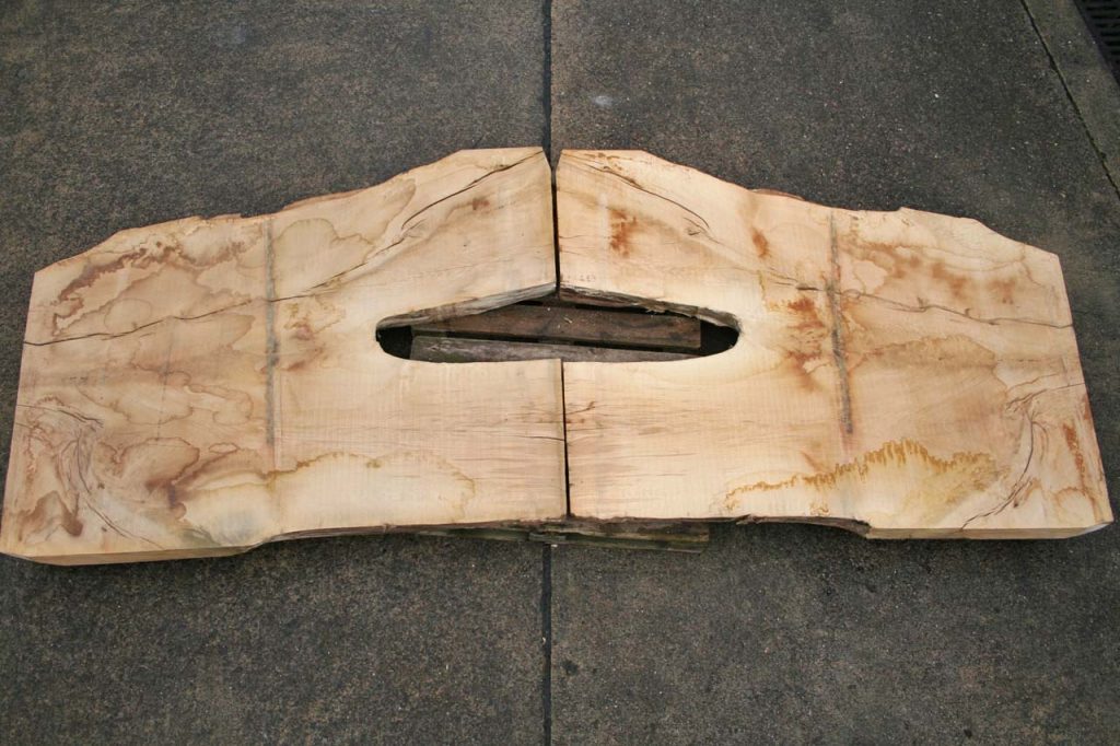 Zopfplatten Eiche 500 Jahre geschätzt