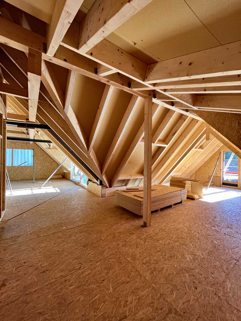 Dachstuhl Neubau und Ausbau