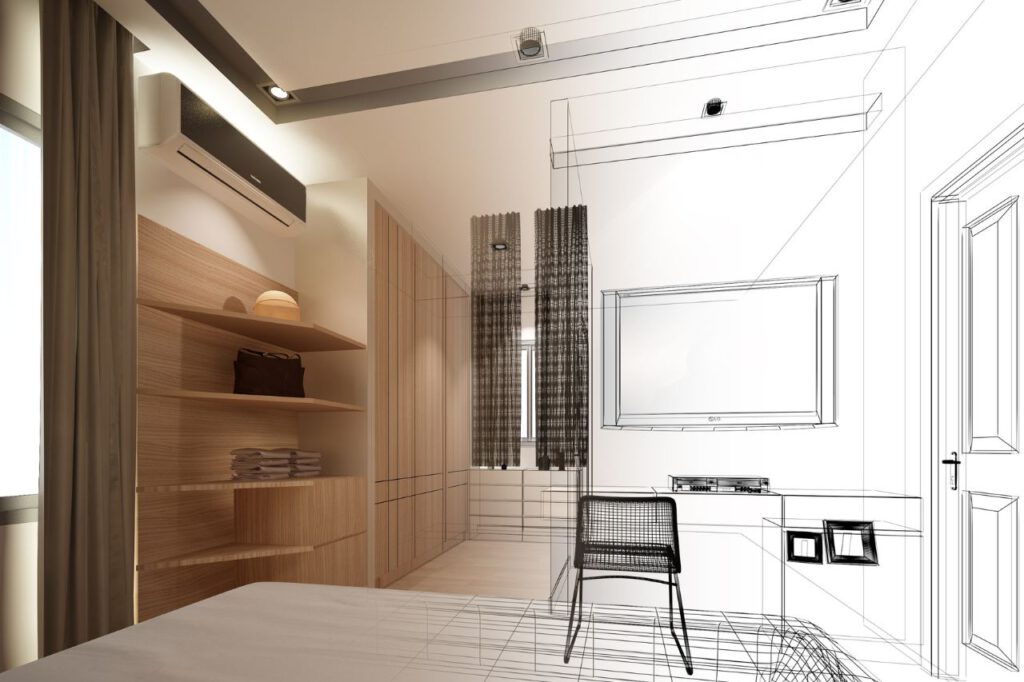 Zeichnung und real von CanvaPro